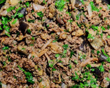 Foto del paso 1 de la receta: CAIGUA EMBUTIDA Con Relleno Árabe🌿🌿 y BERENJENA🍆🍆...!