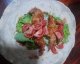 รูปขั้นตอนการทำที่ 3 ของ เเรปไก่ทอด(แป้งทำเอง)