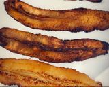 A picture of step 1 of Plantain meat.