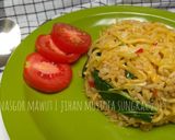 Foto langkah ke 7 dari resep Nasi goreng mawut #berburucelemekemas#resolusi2019.