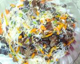 Foto langkah ke 9 dari resep Mie goreng jamur kuping.