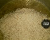 A picture of step 2 of Green Rice.