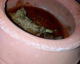 A picture of step 5 of Katwa gosht.