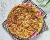 Foto langkah ke 3 dari resep Telur Dadar Kornet.