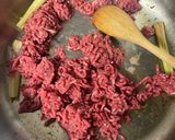 Une image de l'étape 3 de Riz façon bibimpap au boeuf et à la citronnelle.