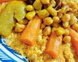 A picture of step 3 of Couscous with Meat and Vegetables.