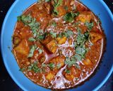 A picture of step 4 of Paneer Tikka Masala.