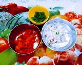 A picture of step 1 of ડબલ તડકા વેજીટેબલ શાક.