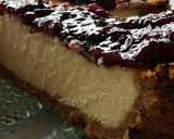 Foto del paso 6 de la receta: Tarta de queso y mermelada de arándanos