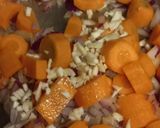 Une image de l'étape 7 de Mijoté de poulet aux pois chiches à l'oriental.