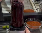 Foto del paso 3 de la receta: Chamoy de jamaica y arándanos con sandía
