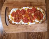 Pas rețetă Roasted cherry tomatoes & burrata bread ❤️ 6 fotografie