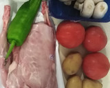 Foto del paso 1 de la receta: Conejo con salsa de avellanas