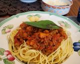 A picture of step 9 of The best Spaghetti Bolognese Recipe.