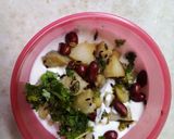 पोटैटो पिनट रायता (Potato penut raita recipe in hindi) रेसिपी चरण 3 फोटो