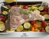 صورة لخطوة 5 من وصفة فخدة خروف بالفرن