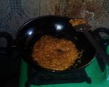 A picture of step 4 of Punjabi dum aloo.