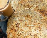 A picture of step 3 of Sprouted Raagi Roti.