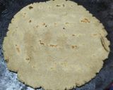 A picture of step 3 of Sindhi-Jowar Kutti (Malida or churi).