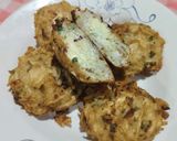 Foto langkah ke 3 dari resep Bakwan Talas Isi Keju.