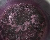 A picture of step 1 of Blueberry jam.