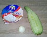 Pas rețetă "Spaghete" de zucchini cu cottage cheese 1 fotografie