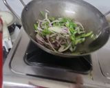 A picture of step 4 of Chilli potatoes.