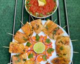 A picture of step 5 of Pav Bhaji.
