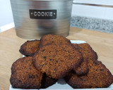 Foto del paso 4 de la receta: Cookies de avena, naranja y chocolate 85% 🍪🍊🍫