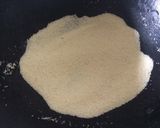 A picture of step 1 of Poha rawa barfiRecipe # leftovers.