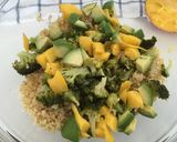 Foto del paso 3 de la receta Bulgur en ensalada con mango, brócoli y aguacate