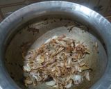 A picture of step 3 of Chana dal Pulao.