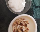 A picture of step 3 of Dry Fruit sweet curd.