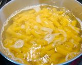 A picture of step 3 of Creamy Rigatoni with Bacon 🥓.