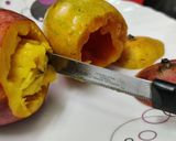 A picture of step 2 of Stuffed Mango Ice cream Kulfi.