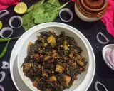 A picture of step 7 of Aloo Palak Sabji (Punjabi Style).