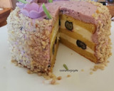 Foto del paso 6 de la receta: Pastel buttercream al limón y arándanos
