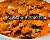 A picture of step 12 of Restaurant Style Soya Chunks Masala.