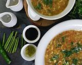 A picture of step 12 of Hot and sour soup.