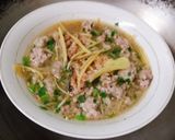 Hình bước làm 3 của món Cá mặn chưng thịt