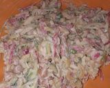 A picture of step 3 of Russian salad.
