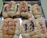 Foto langkah ke 7 dari resep Roti isi pisang coklat bread improver.