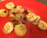A picture of step 5 of Sweet bananas with chocolate chips! Easy dessert or breakfast!.
