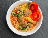 Foto langkah ke 6 dari resep Mie Kuah Tomat.
