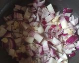 A picture of step 3 of Chilli Mushroom Pasta.