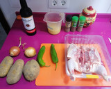 Foto del paso 1 de la receta: Pollo asado en salsa