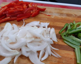 Foto del paso 1 de la receta: Revuelto de pimientos