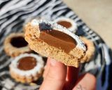 Foto del paso 13 de la receta: 🫖 Galletitas rellenas con dulce de leche o dulce de frambuesa 🫖Masa de mantequilla de maní al cacao