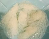 Hình bước làm 1 của món Bún nưa kim chi vetula
