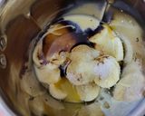 A picture of step 2 of Banana Caramel pudding.